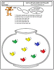 birinci sınıflar için sayı çizgi çalışmaları